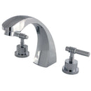 Kingston Brass KS4361ML Roman Tub Filler, Polished Chrome