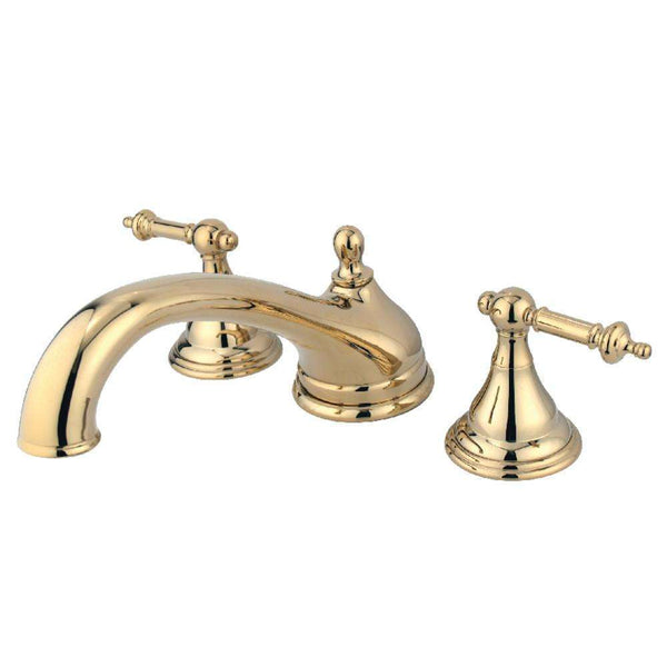 Kingston Brass KS5532TL Roman Tub Filler, Polished Brass