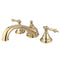 Kingston Brass KS5532TL Roman Tub Filler, Polished Brass