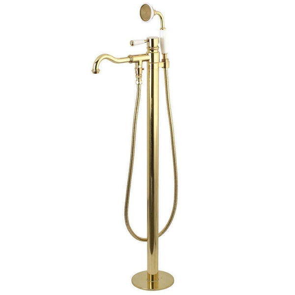 Kingston Brass KS7132DPL Paris Single Handle Freestanding