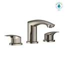 TOTO GM 1.2 GPM Two Handle Widespread Bathroom Sink Faucet, Polished Nickel TLG09201U