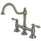 Kingston Brass KS3788AL Restoration Kitchen Bridge Faucet