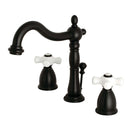 Kingston Brass KB1970PX 8 in. Wsp Bath Faucet, Matte Black