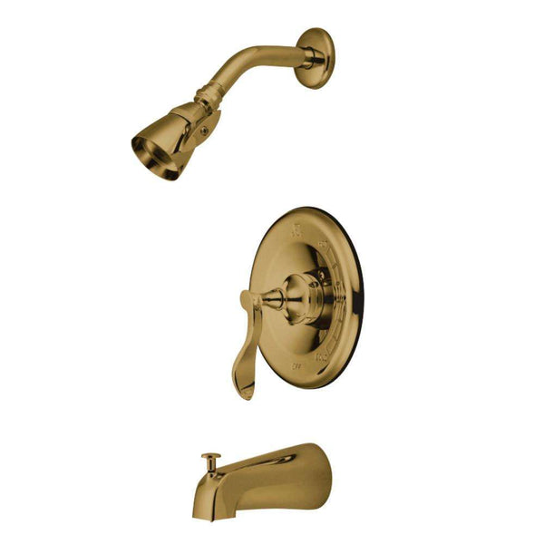 Kingston Brass KB1632CFL Century Tub & Shower