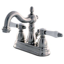 Kingston Brass KB1608BPL 4 in. Centerset Bathroom Faucet