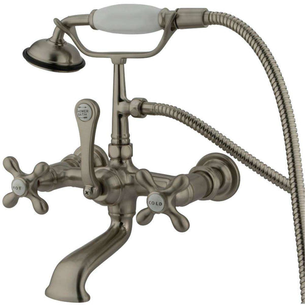 Kingston Brass CC557T8 Vintage 7" Wall Mount Tub Filler