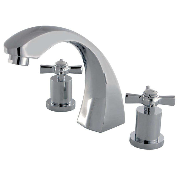 Kingston Brass KS4361ZX Roman Tub Filler, Polished Chrome