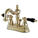 Kingston Brass KS1602PKL 4 in. Centerset Bath Faucet Brass