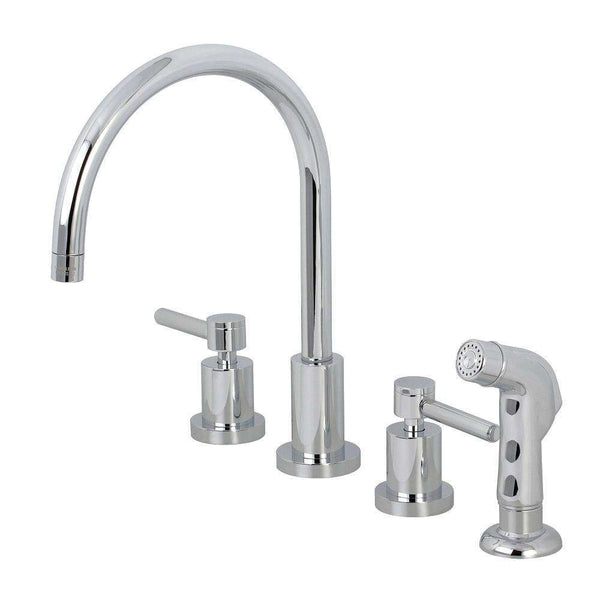 Kingston Brass KS8721DL Widespread Kitchen Faucet