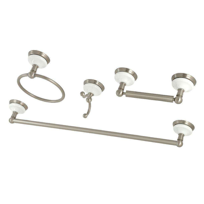 Kingston Brass BAK1111478SN 4-Piece Bathroom Hardware