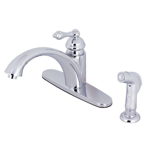 Kingston Brass KS6571ALSP Single-Handle Kitchen Faucet