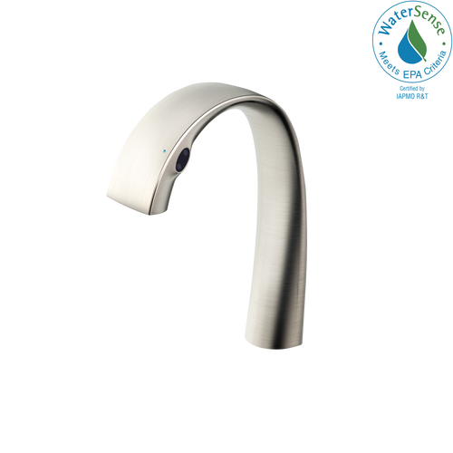 TOTO ZN 1.1 GPM Electronic Touchless Bathroom Faucet with SOFT FLOW and SAFETY THERMO Technology, Brushed Nickel TLP01701U#BN