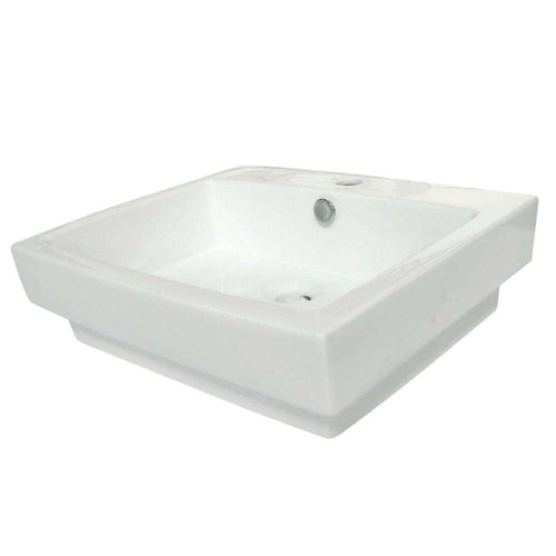 Kingston Brass EV4024 Vessel Sink, White