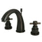 Kingston Brass KS2965EX 8 in. Widespread Bath Faucet Bronze