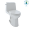 TOTO Eco UltraMax One-Piece Elongated 1.28 GPF ADA Compliant Toilet, Colonial White MS854114EL#11