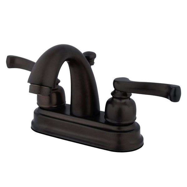 Kingston Brass KB5615FL 4 in. Centerset Bath Faucet Bronze