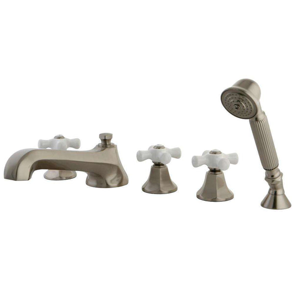 Kingston Brass KS43085PX Roman Roman Tub Filler 5 Pieces