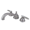 Kingston Brass KS3358GL Roman Tub Filler, Brushed Nickel