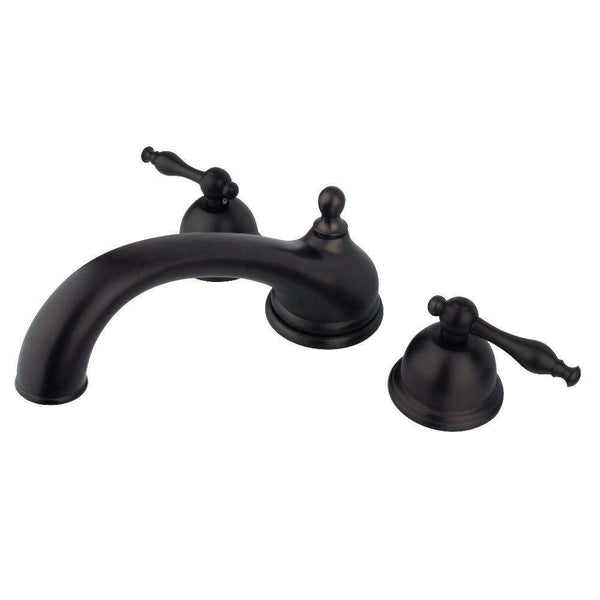 Kingston Brass KS3355NL Roman Tub Filler, Oil Rubbed Bronze