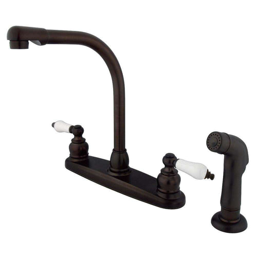 Kingston Brass KB715SP Centerset Kitchen Faucet Bronze