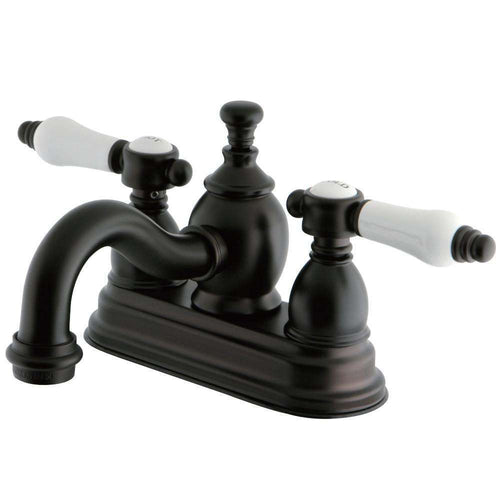 Kingston Brass KS7105BPL 4 in. Centerset Bath Faucet Bronze