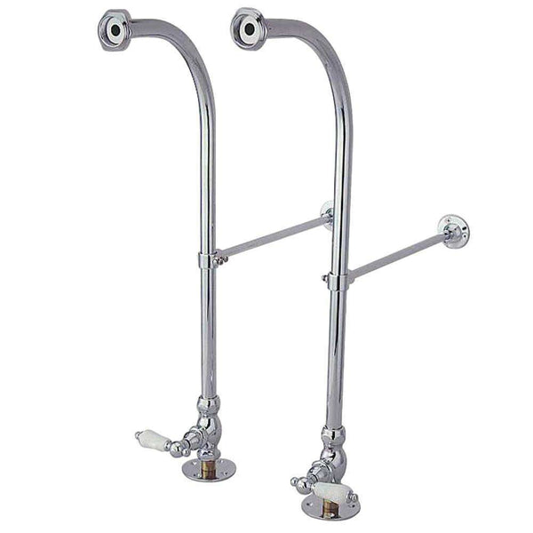 Kingston Brass CC451PL Freestand Supplies with Stops