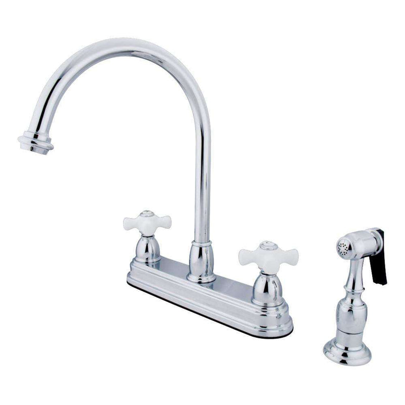 Kingston Brass KB3751PXBS Centerset Kitchen Faucet