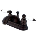 Kingston Brass GKB2605PL 4 in. Centerset Bath Faucet Bronze