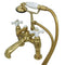 Kingston Brass CC611T2 Vintage 7" Deck Mount Tub Filler