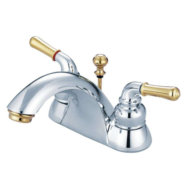 Kingston KB2624B Naples 4 in. Centerset Bath Faucet/