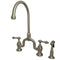 Kingston KS7798ALBS English Country Kitchen Bridge Faucet W/