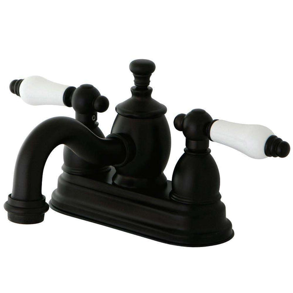 Kingston Brass KS7005PL 4 in. Centerset Bath Faucet Bronze