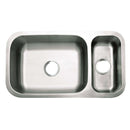 Gourmetier KU321897DBN Undermount Double Bowl