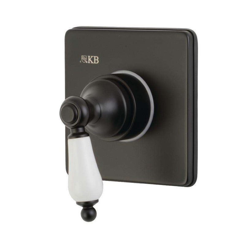 Kingston Brass KS3040PL Sgl-Handle Three-Way Diverter Valve