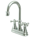 Kingston Brass KS2491KX Governor Bar Faucet Without Pop-Up