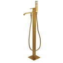 Kingston Brass KS4137QLL Freestanding Roman Tub Filler