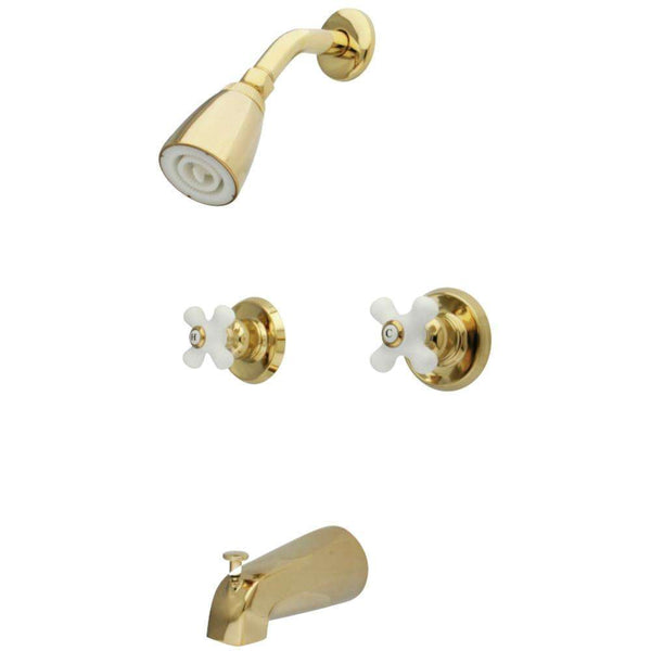 Kingston Brass KB242PX Magellan Tub & Shower Faucet