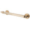 Kingston Brass DR710122 12" Decorative Grab Bar Brass