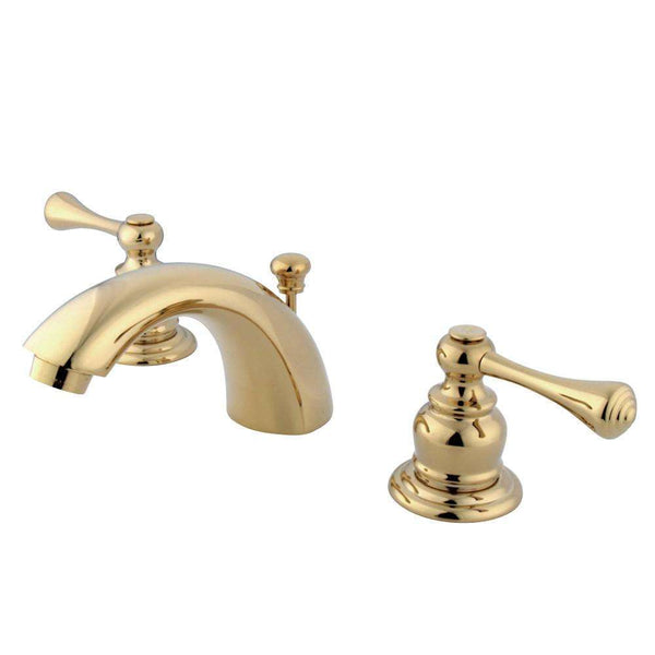 Kingston Brass KB3942BL Mini-Wsp Bath Faucet, Polished Brass