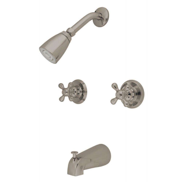 Kingston Brass KB248AX Magellan Twin Handle Tub & Shower