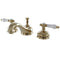 Kingston Brass KS1162BPL 8 in. Wsp Bath Faucet Brass