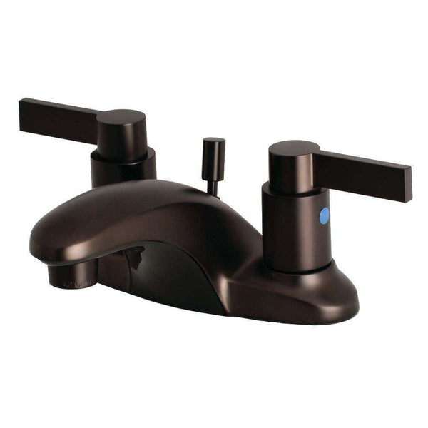 Kingston Brass FB8625NDL 4 in. Centerset Bath Faucet Bronze