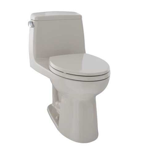 TOTO UltraMax One-Piece Elongated 1.6 GPF Toilet, Bone MS854114S#03