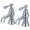 Kingston Brass CC1102T1 Basin Faucet Set, Polished Chrome