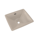 TOTO Legato Rectangular Undermount Bathroom Sink with CeFiONtect, Bone LT624G