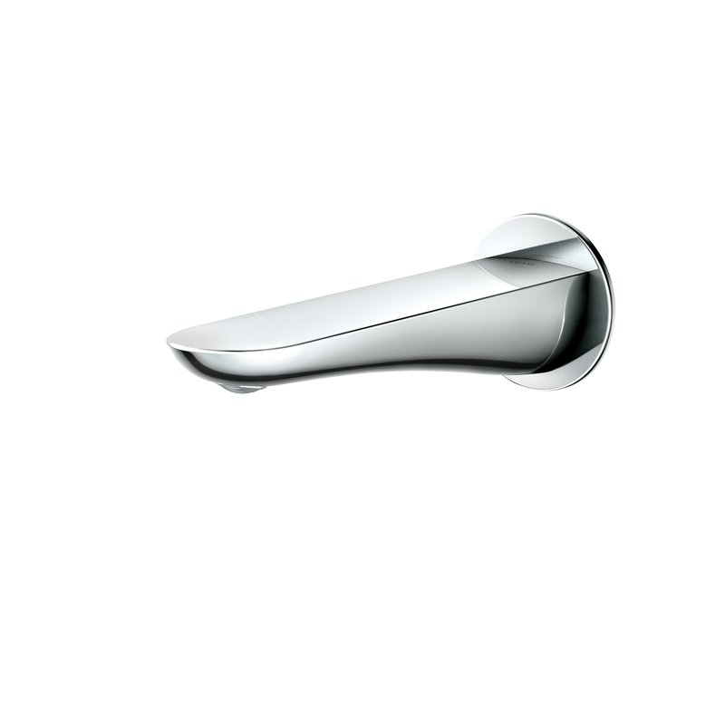 TOTO Modern R Wall Tub Spout, Polished Chrome TBG01001U