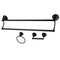 Kingston Brass BAK396348ORB 3-Piece Bath Hardware Bronze