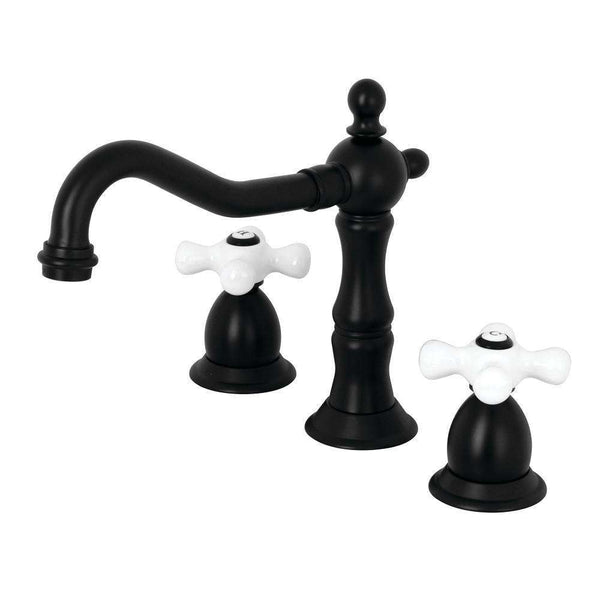 Kingston Brass KS1970PX 8 in. Wsp Bath Faucet, Matte Black