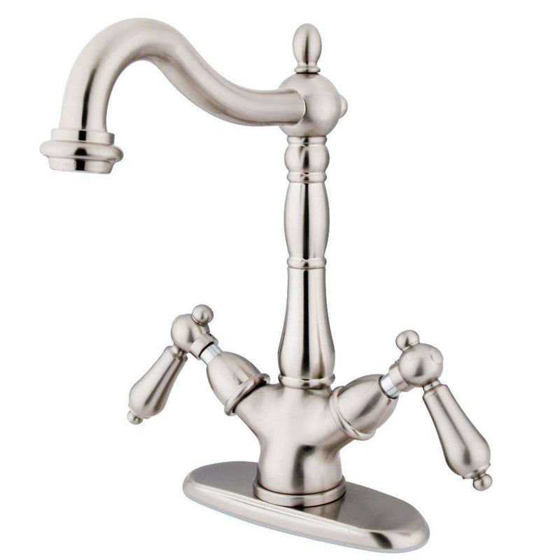 Kingston Brass KS1498AL Heritage 2-Handle Vessel Sink Faucet