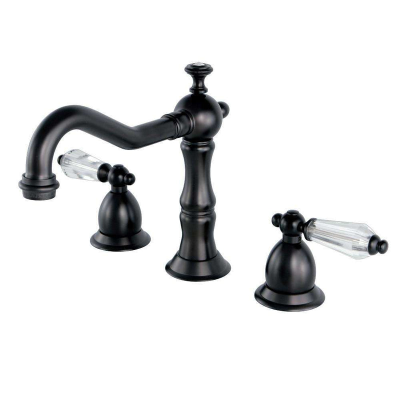 Kingston KS1975WLL 8 in. Widespread Bath Faucet Bronze